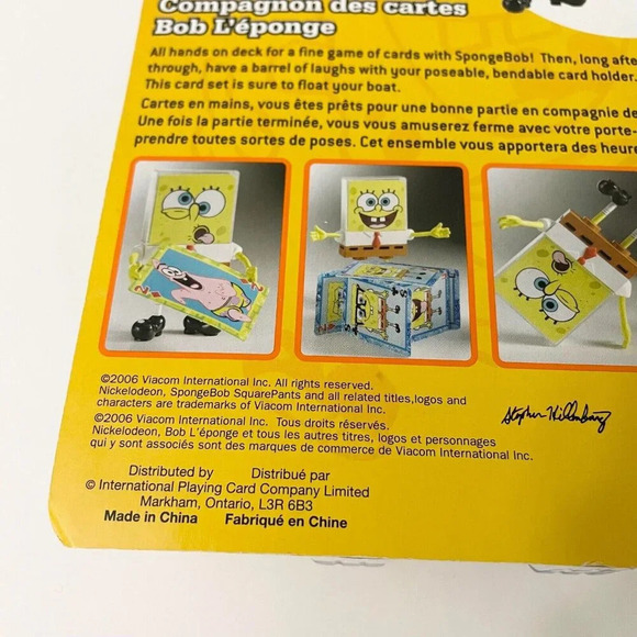 SpongeBob Squarepants Card Pants Deck Buddy 52 Playing Cards - Picture 6 of 16